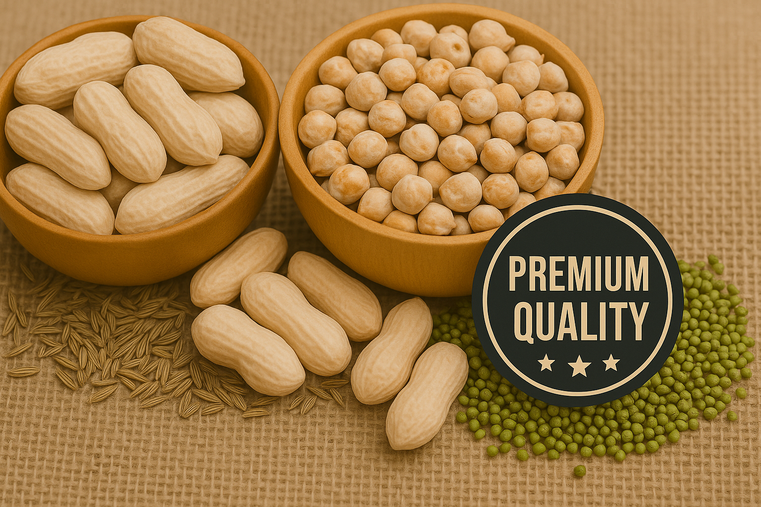 GroundNuts & Chickpeas