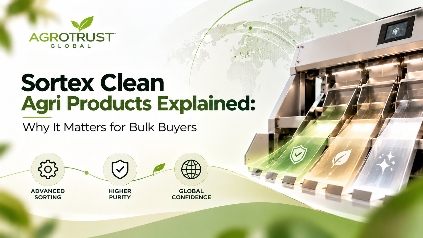 Sortex clean Agri products
